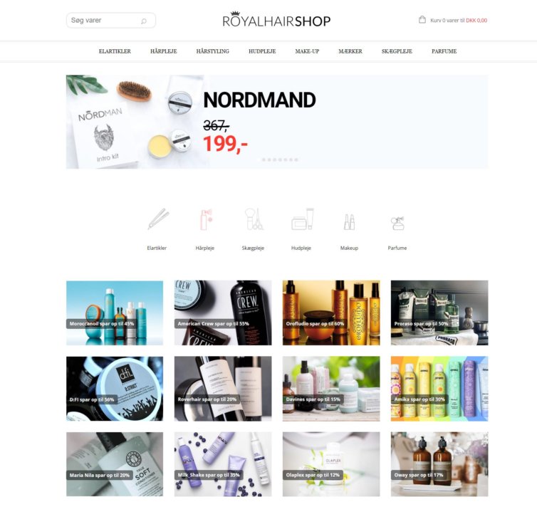 Royalhair Webshop