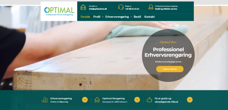 Optimal Professionel Erhvervsrengøring